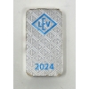 Image 2 : German Mint 10 Oz .999 Silver Bar  