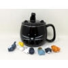Image 2 : 3 New Glazed Ceramic Cat Mugs with Charms