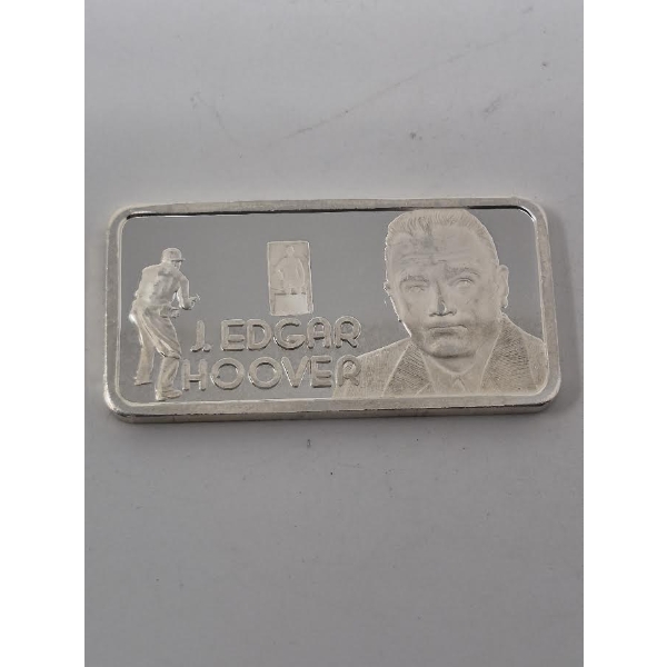 1 Oz .999 Silver Our Greatest Americans Bar