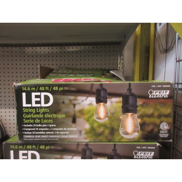 Feit Electric 48' Commercial Grade String Light