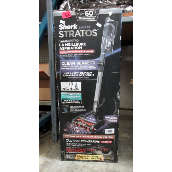 Shark Stratos Cordless Vacuum in Box