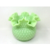 Image 1 : Vintage Fenton Jadeite Hobnail Glass Vase