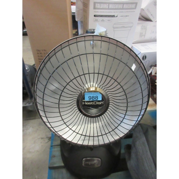 Presto Heat Dish+ Parabolic Heater - No Box