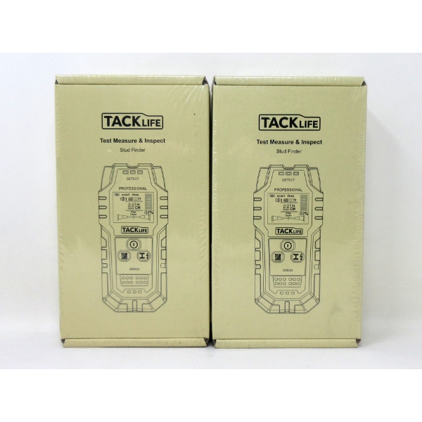 2 New Tacklife Stud Finders - Model: DMS03