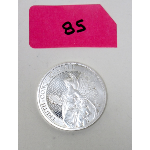1 Oz .999 Silver 2022 Truth Conquers All Coin 