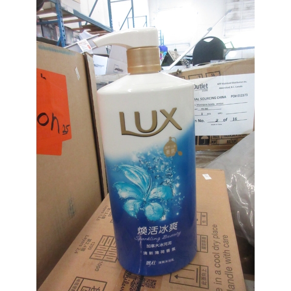 New Case of 12 Lux  Sparkling Beauty  Body Wash
