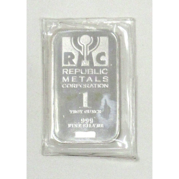 1 Oz .999 Silver RMC Bar 