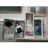 Image 1 : Porcelain Tree Topper & 2 Porcelain Dolls 
