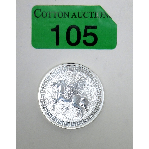 1 Oz .999 Silver 2023 Pegasus Coin 