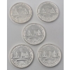 Image 1 : 5 x 1 Oz .999 Silver Eagle/Silver Trade Unit Rounds