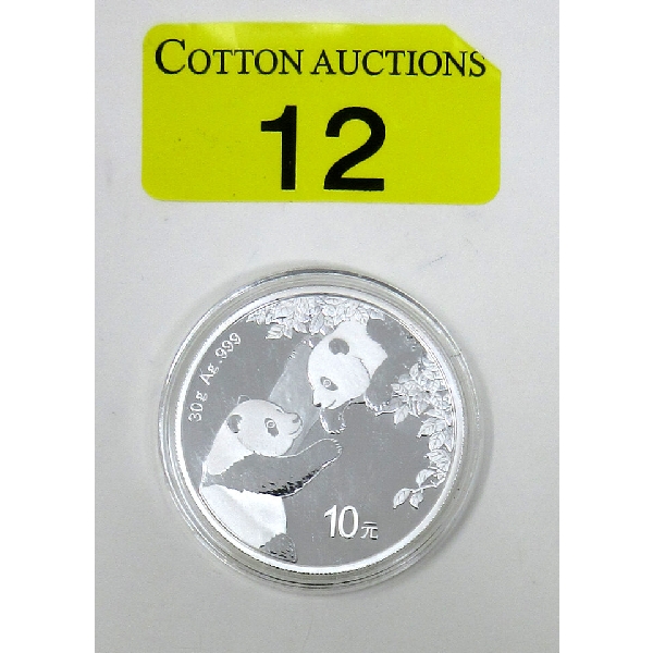 30 Gram .999 Silver 2023 Chinese Panda Coin 