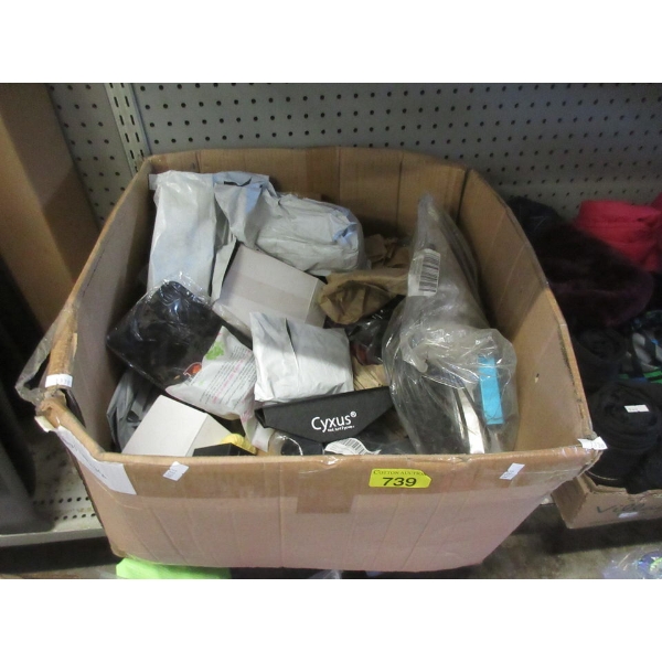 Box Lot of Overstock & Customer Return Goods