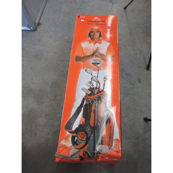 Cobra Junior Golf Stand Bag with 6 Clubs
