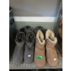 Image 1 : 4 Pairs of Fleece Lined Boots - 1 Brown & 3 Grey