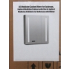 Image 2 : LED Mirrored Medicine Cabinet - Built in Clock