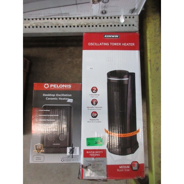 Konwin Medium Room & Pelonis Small Room Heater