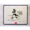 Image 1 : Framed Reprint of Mickey Mouse "Puppy Love - 1933"