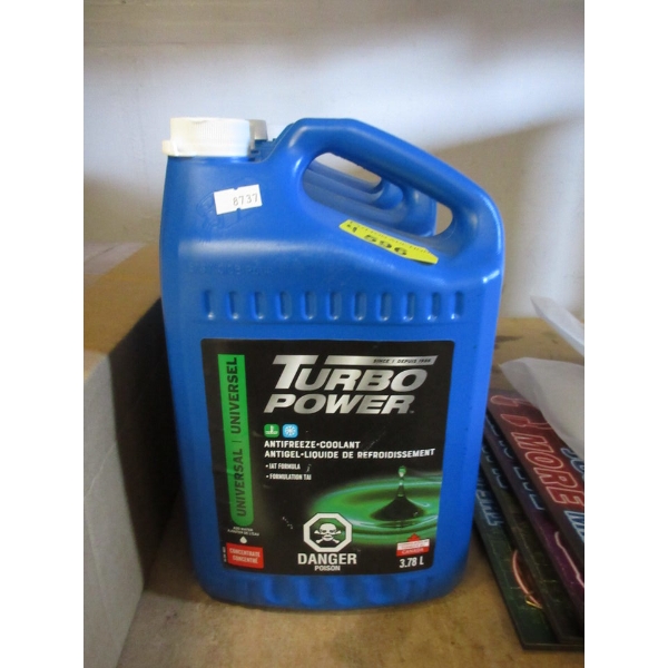 4 x 3.78 L Turbo Power Universal Antifreeze 
