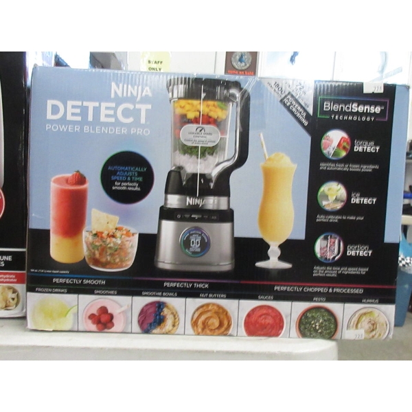Ninja Detect Power Blender Pro - 1800 Peak Watts