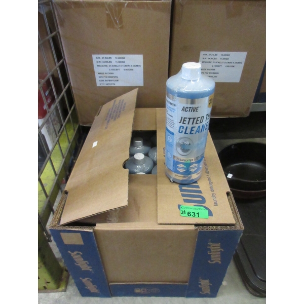 21 Bottles of Active Jetted Tub Cleaner - 32 Oz./946 ml