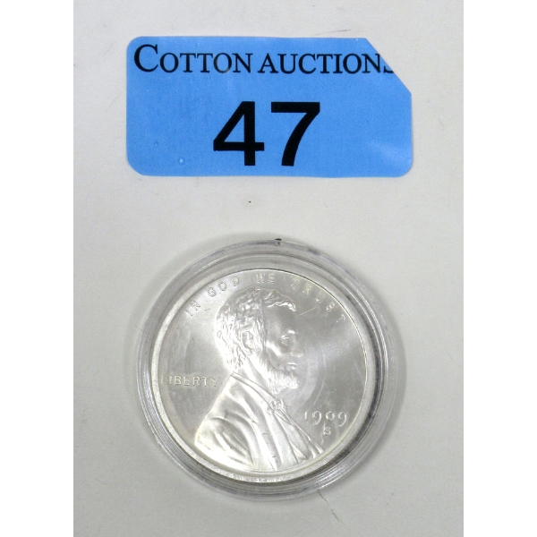1 Oz .999 Silver Abraham Lincoln Round 