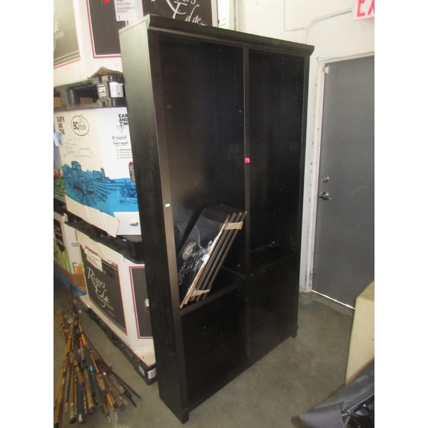 Tall 10 Shelf Wall Unit - 10" Deep x 46" Wide x 82" Tall