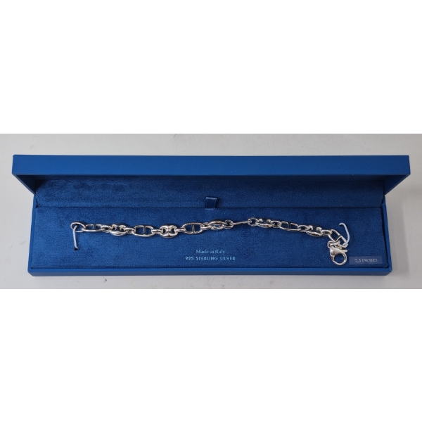 BNIB Ladies Sterling Silver Italian Bracelet 
