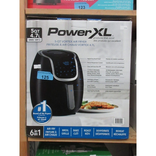 Power XL 4.7 L Vortex Air Fryer