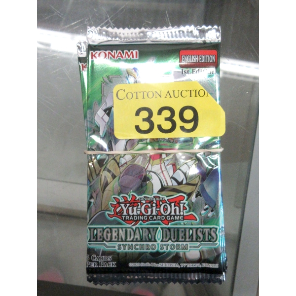 18 New Packs of 5 Yu-Gi-Oh Booster Cards