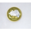 Image 2 : RARE 5 Oz .9999 Silver 2019 Inner Nature: Grizzly Bear Gold Plated Coin 