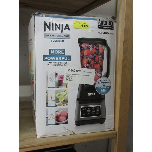 Ninja Professional Blender Plus - 1400 Peak Watts