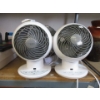 Image 1 : 2 Woozoo Desk Top Globe Fans - No Boxes