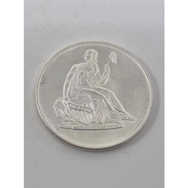 1 Oz .999 Silver Liberty Round