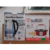 Image 1 : Electric Glass Kettle & Stir Popcorn Maker