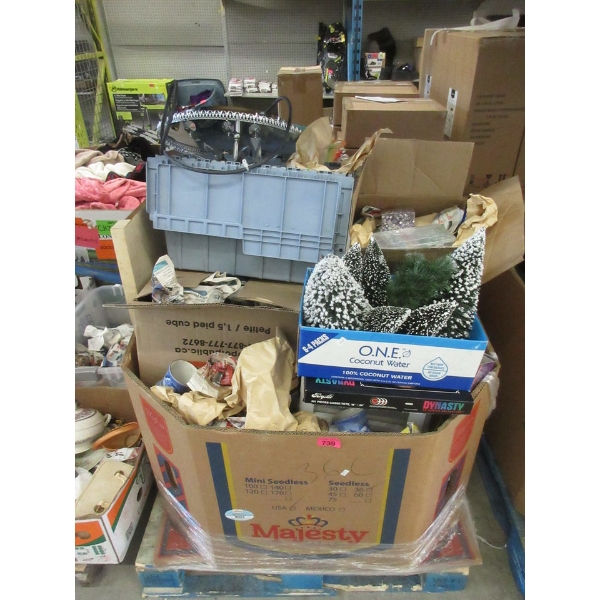 Skid of Storage Locker Goods - As Is