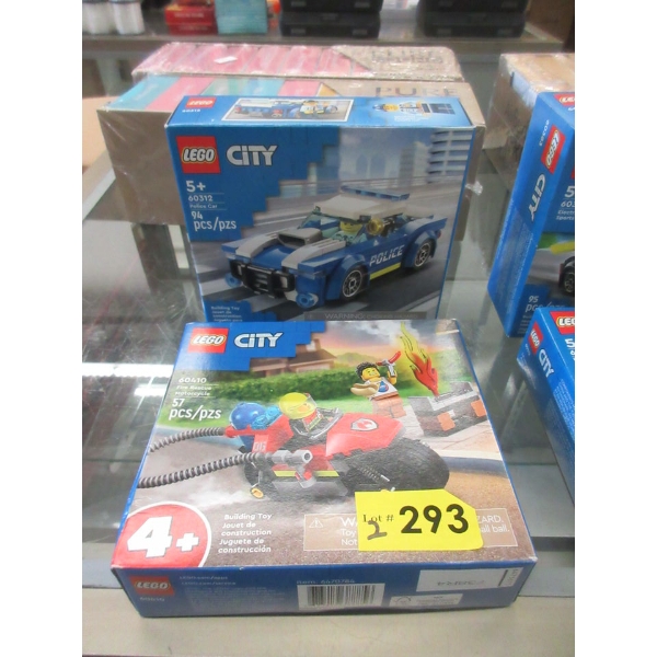 2 New LEGO City Building Toy Sets