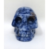 Image 2 : 246 Carat Hand Carved Blue Jasper Skull