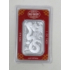 Image 2 : 1 Oz .999 Silver Year of the Snake Certified Bar 