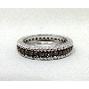 Image 2 : 5.3 Gram New Garnet Eternity Ring 