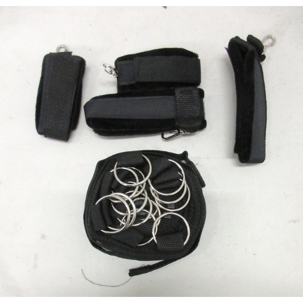 41 New Sets of Black Underbed Restraint Straps