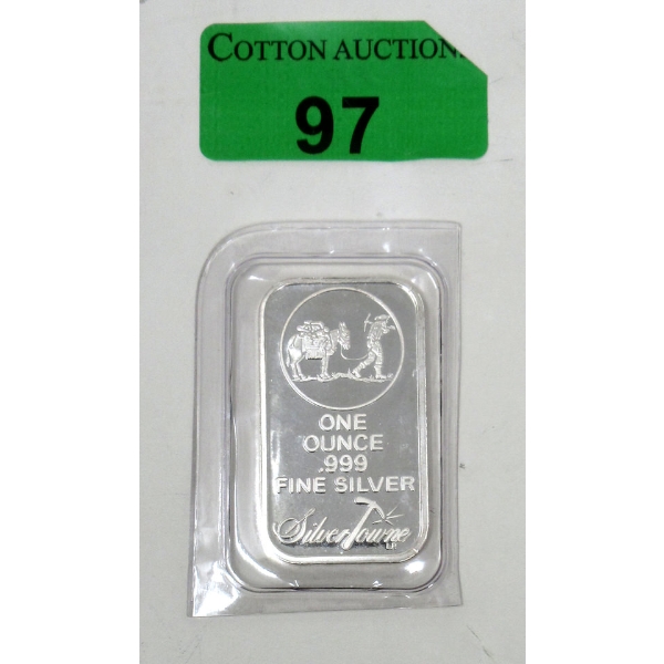1 Oz .999 Silver SilverTowne Miner/Mule Bar 