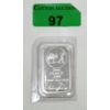 Image 1 : 1 Oz .999 Silver SilverTowne Miner/Mule Bar 
