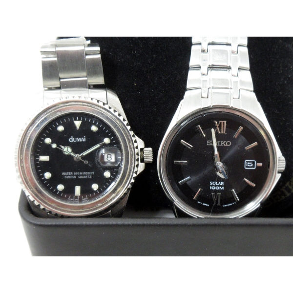 Men's Dumai and Seiko Watches - Preowned