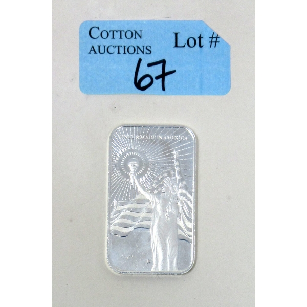 1 Oz .999 Silver American Reserve Asahi Mint Bar 