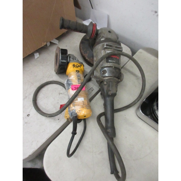 DeWalt Grinder & Black & Decker Heavy Duty Grinder