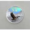 Image 2 : 2 Oz .9999 Silver 2019 Hologram Coin: Majestic Birds in Motion 