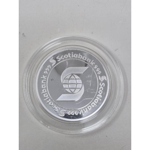 5 Oz .999 Silver Scotiabank Investor Round 