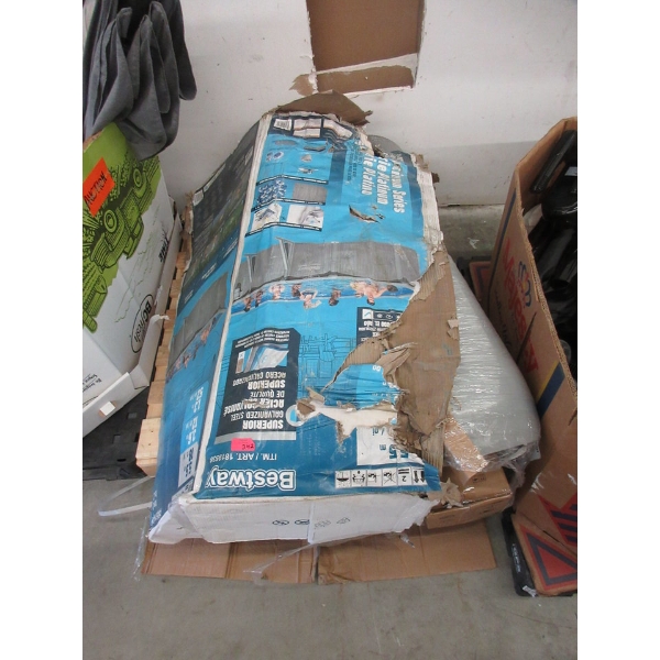 Bestway 18' x 12' Oval Above  Ground Pool
