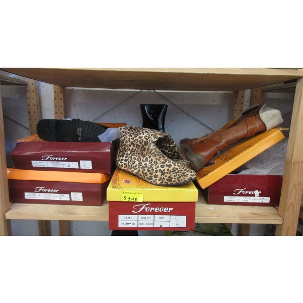 5 New Pairs of Women's Boots  in Boxes