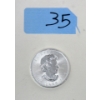 Image 1 : 1 Oz .9999 Silver 2018 Maple Leaf Coin 